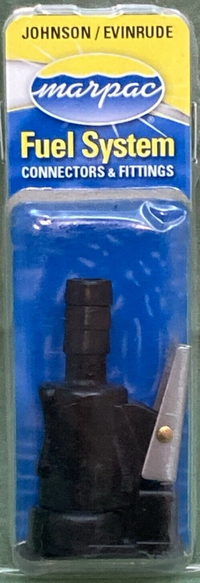NEW GENUINE MARPAC 7-0911 TANK & ENGINE CONNECTOR 5/16" FEMALE BLACK
