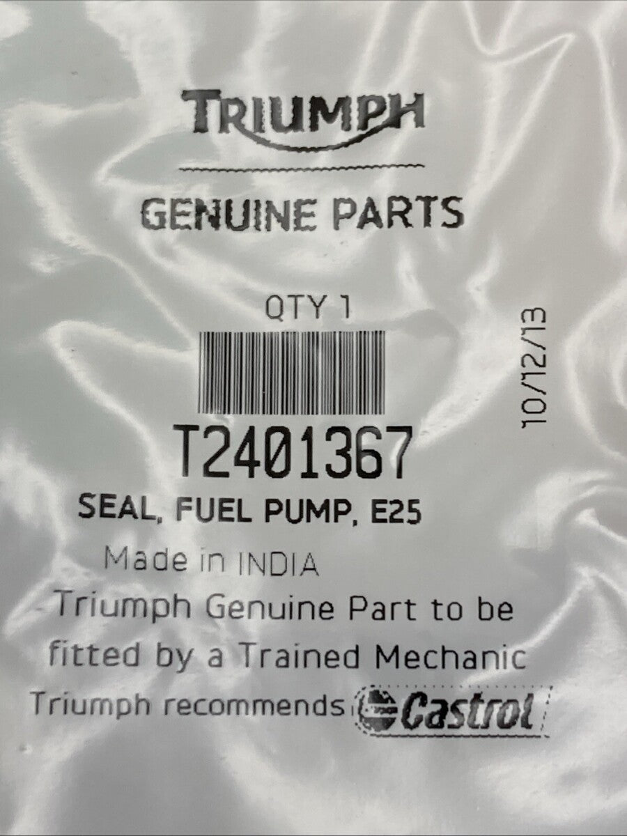 NEW GENUINE TRIUMPH T2401367 Seal, Fuel Pump, E25 Rocket III, Thunderbird 06-22