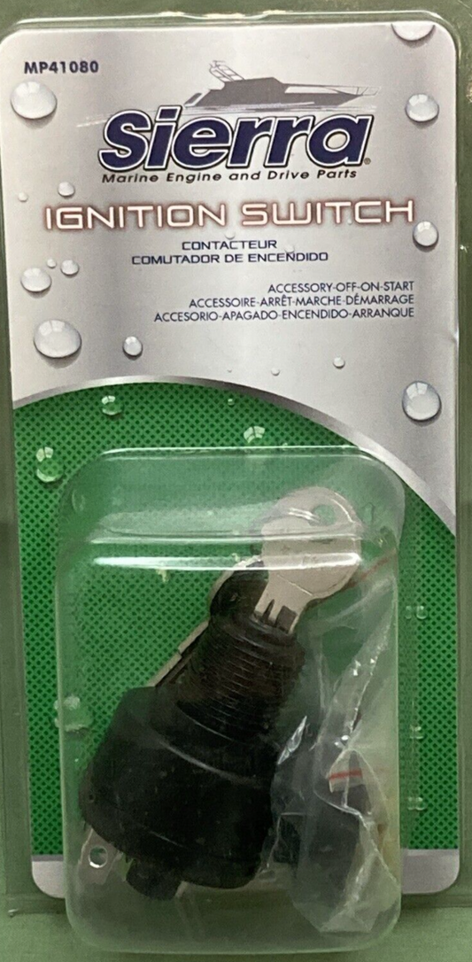 NEW GENUINE SIERRA MP41080 IGNITION SWITCH FOR MAGNETO PUSH TO CHOKE SYSTEMS