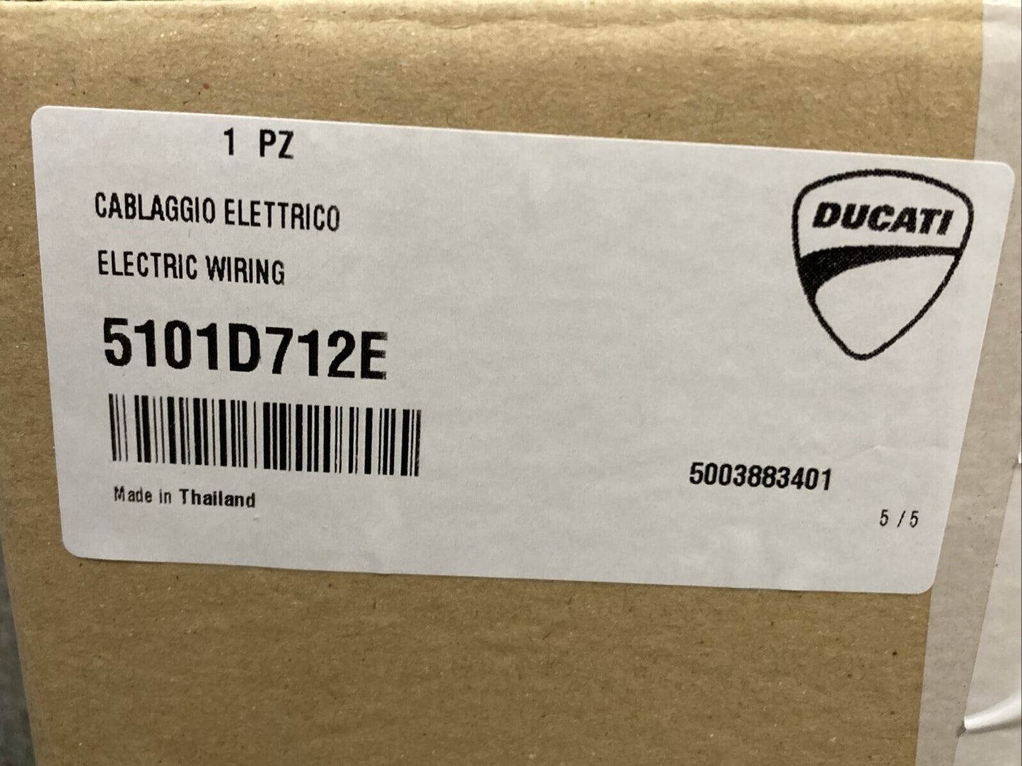 NEW GENUINE DUCATI 5101D712E ELECTRIC WIRING