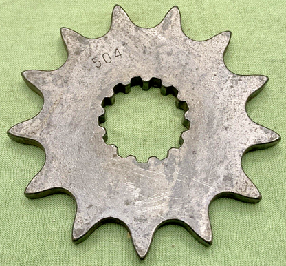 NEW REPLACES MERICAPOWERSPORTS 504 13T FRONT SPROCKET, YAMAHA, KAWASAKI
