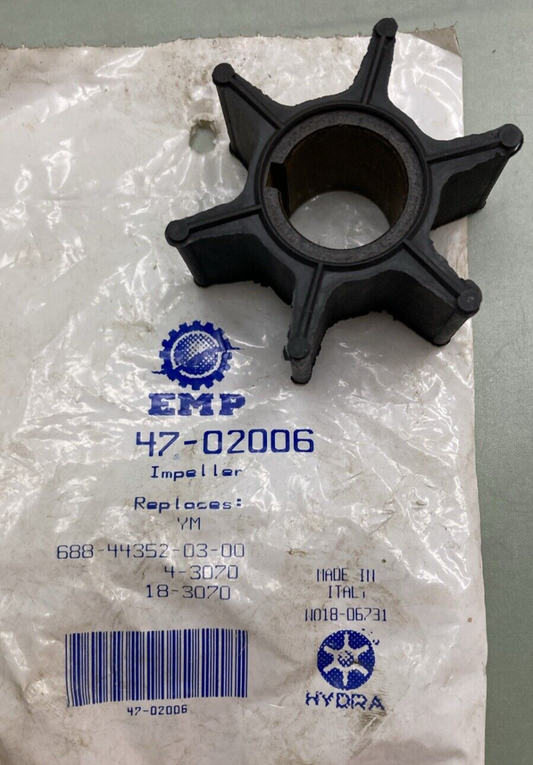 NEW GENUINE EMP MARINE 47-02006 IMPELLER FOR YAMAHA