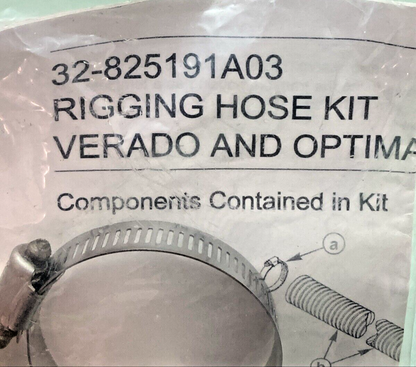 NEW GENUINE MERCURY QUICKSILVER 32-825191A03 RIGGING HOSE KIT