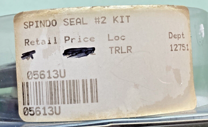 NEW SPINDO SEAL #2 05613U SEAL SYSTEM UPGRADE FOR TRAILER AXLES ENDS GREASE LEAK