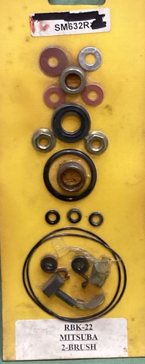 NEW MITSUBA RBK-22 (SM632R) STARTER REPAIR KIT INCOMPLETE MISSING 1 BRUSH