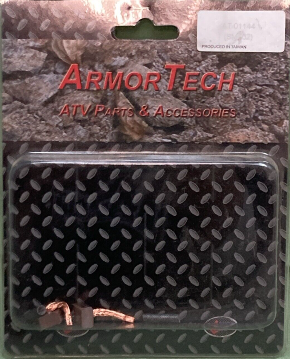 NEW ARMOR TECH AT-01144 (SM702) BRUSH SET FOR HONDA ATV