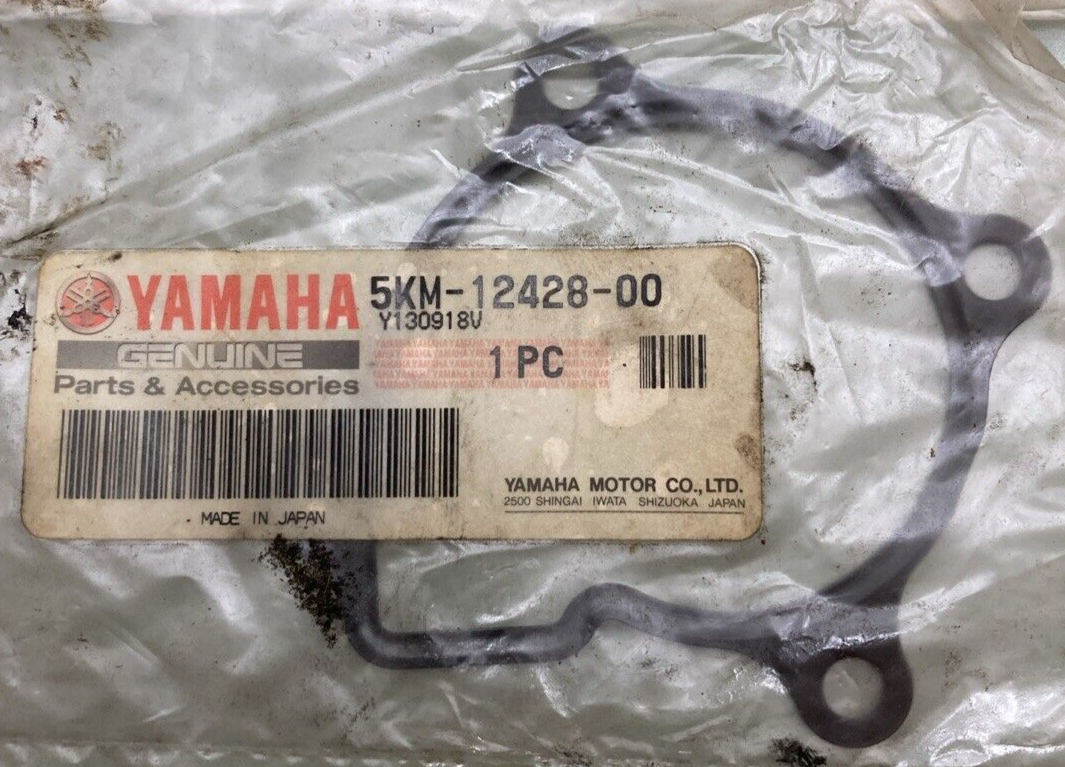 NEW GENUINE YAMAHA 5KM-12428-00 GASKET WATER PUMP HOUSING COVER FOR ATV