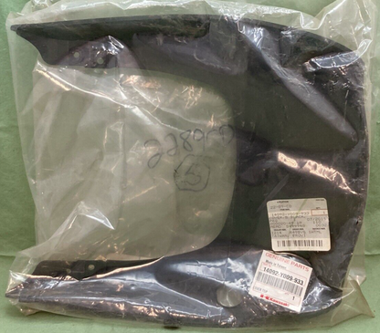 NEW GENUINE KAWASAKI 14092-Y009-933 COVER FRONT FENDER S. BLACK FOR ATV