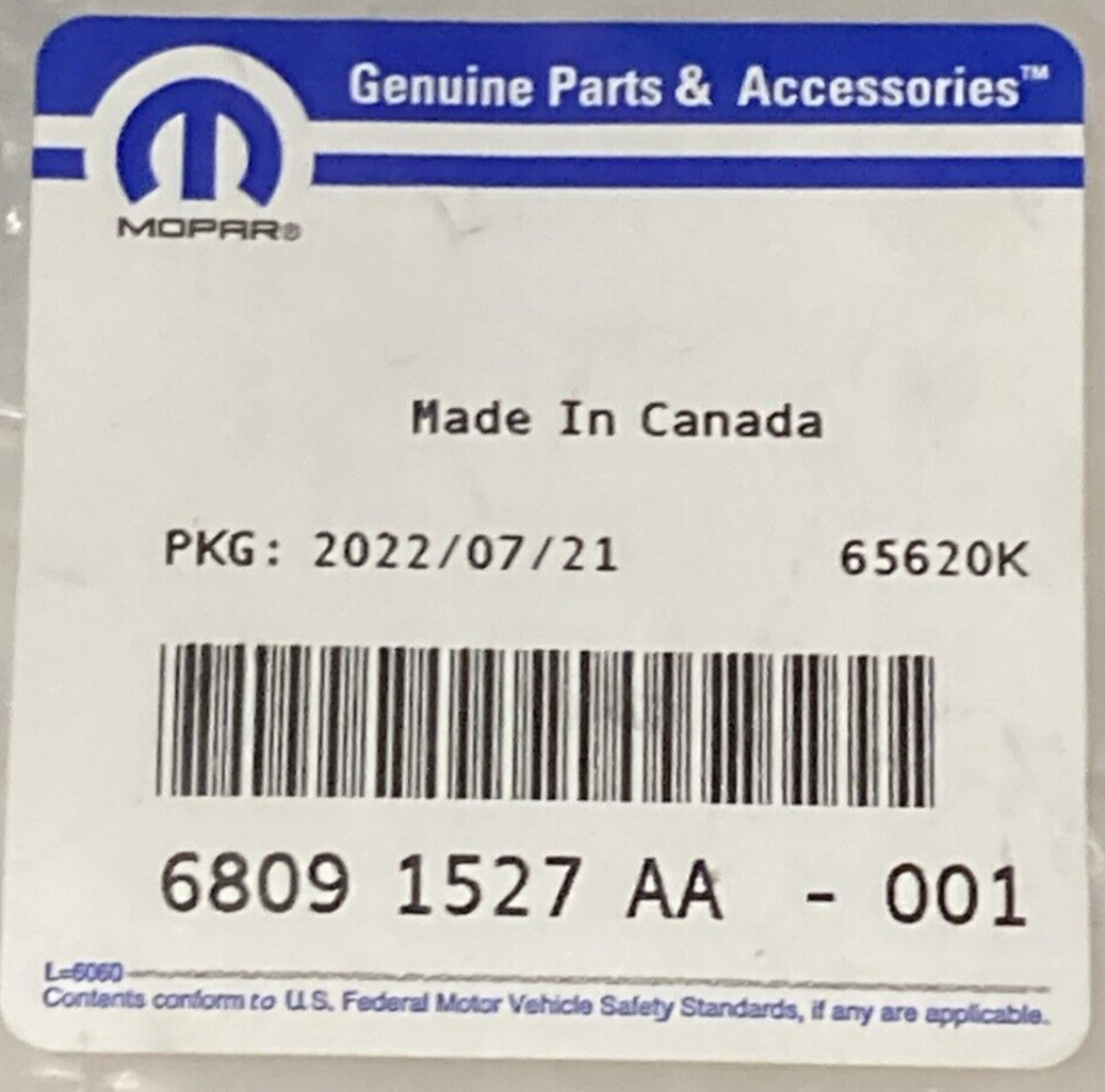 NEW GENUINE MOPAR 68091527AA Insert Grille FITS 11-17 JEEP PATRIOT