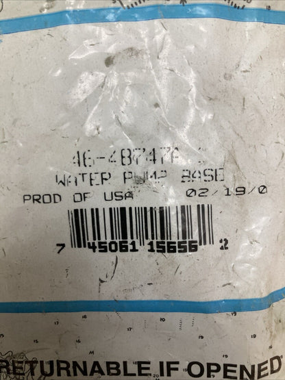 NEW GENUINE QUICKSILVER 46-48747A1 WATER PUMP BASE ASSEMBLY