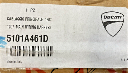 NEW GENUINE DUCATI 5101A461D MAIN WIRING HARNESS