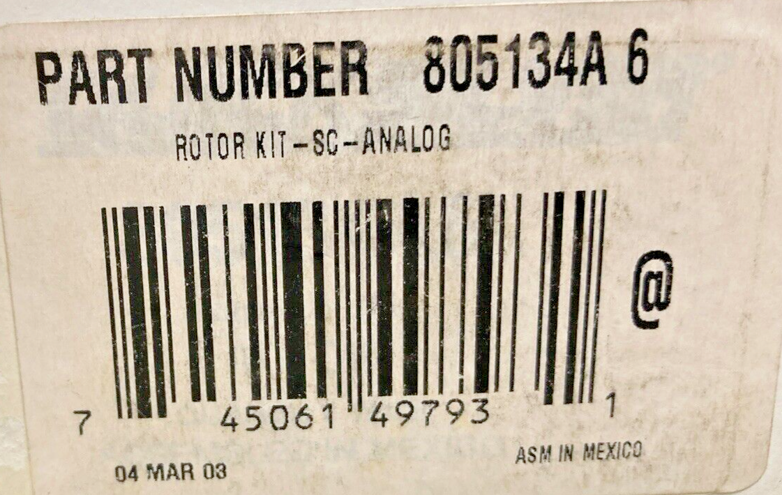 NEW GENUINE MERCURY 805134A6 ROTOR KIT, SMARTCRAFT DIGITAL TRIM KIT