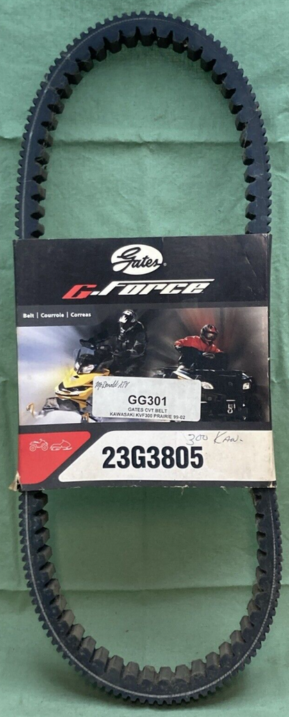 NEW GENUINE GATES 23G3805 G-FORCE CVT BELT 1-7/32" X 39-1/4" FOR ATV SNOWMOBILE