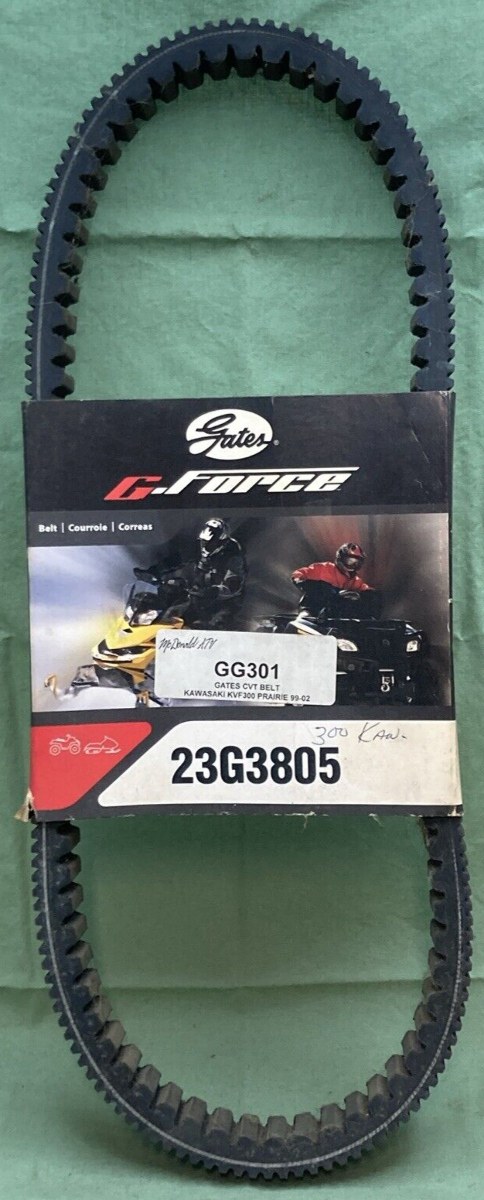 NEW GENUINE GATES 23G3805 G-FORCE CVT BELT 1-7/32" X 39-1/4" FOR ATV SNOWMOBILE