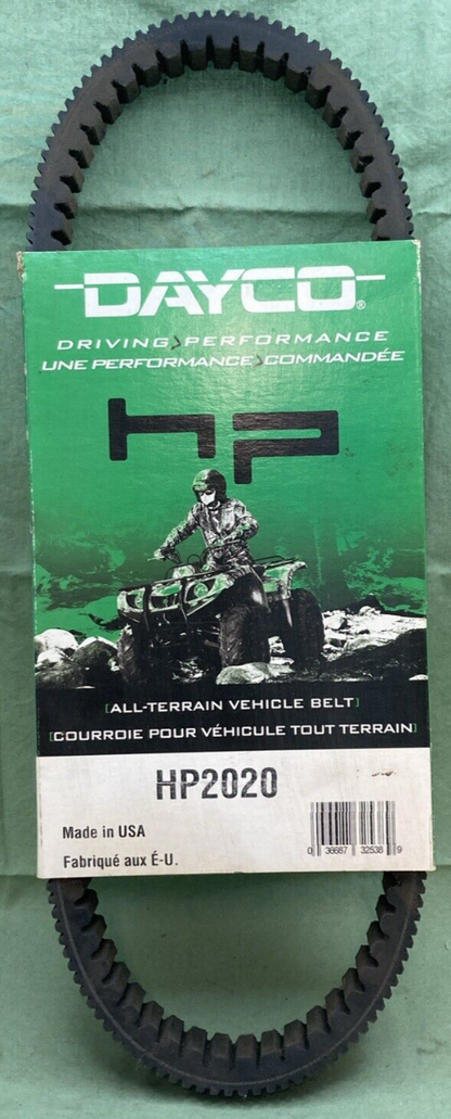NEW DAYCO HP2020 HIGH PERFORMANCE DRIVE BELT FOR ATV