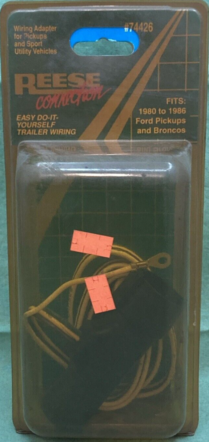 NEW GENUINE REESE 74426 TRAILER WIRING FITS '80-'86 FORD