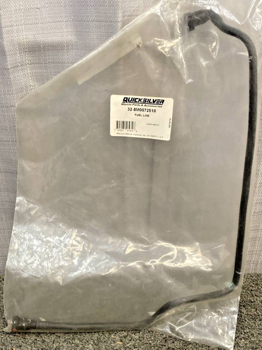 NEW GENUINE QUICKSILVER MERCURY MARINE 32-8M0072510 FUEL LINE