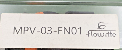NEW FLOW-RITE MPV-03-FN 3-POSITION AUTOMATIC REVERSIBLE SHUT-OFF VALVE