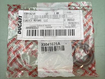 NEW GENUINE DUCATI 93041621A SEAL RING SUPERSEDED 93041621B