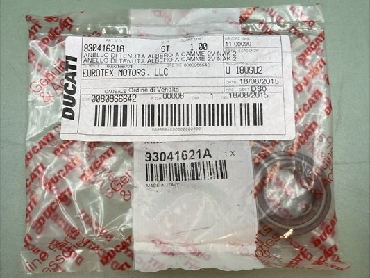 NEW GENUINE DUCATI 93041621A SEAL RING SUPERSEDED 93041621B