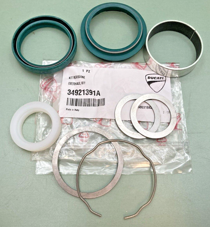 NEW GENUINE DUCATI 34921391A OVERHAUL KIT, FORK