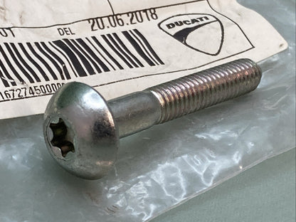 QTY 3 NEW GENUINE DUCATI 77919401A HEAD COVER RETAINING SCREW