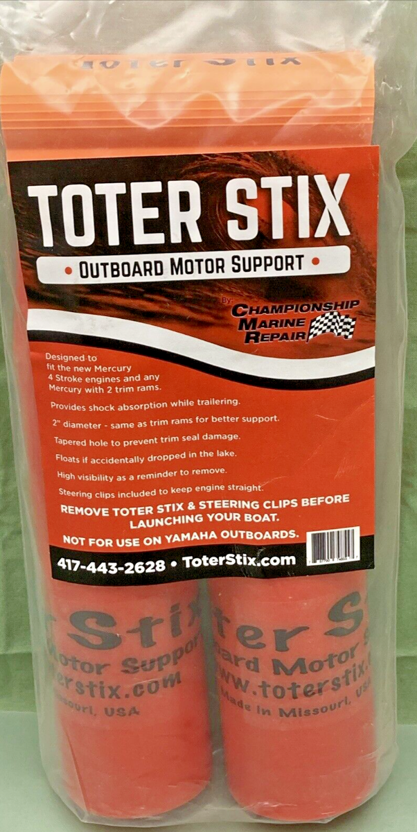 NEW CHAMPIONSHIP MARINE REPAIR TSRK TOTER STIX OUTBOARD MOTOR SUPPORT