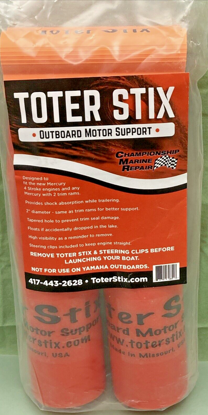 NEW CHAMPIONSHIP MARINE REPAIR TSRK TOTER STIX OUTBOARD MOTOR SUPPORT