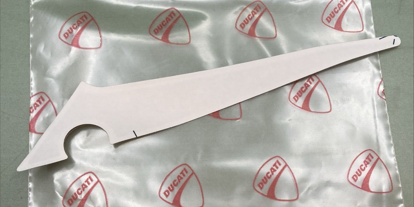 NEW GENUINE DUCATI 4381E561A DECALCOMANIA COVER SERBATOIO SINISTRA