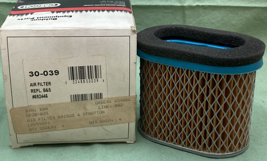 NEW GENUINE OREGON 30-039 AIR FILTER FOR BRIGGS & STRATTON