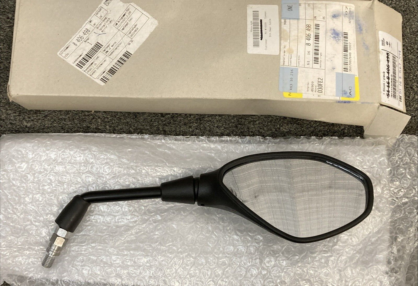 NEW GENUINE BMW 51168567448 Mirror Right 2012-2025 BMW-Motorrad
