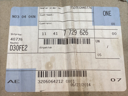 NEW GENUINE BMW 11417729626 Dipstick Motorrad 2011-2020