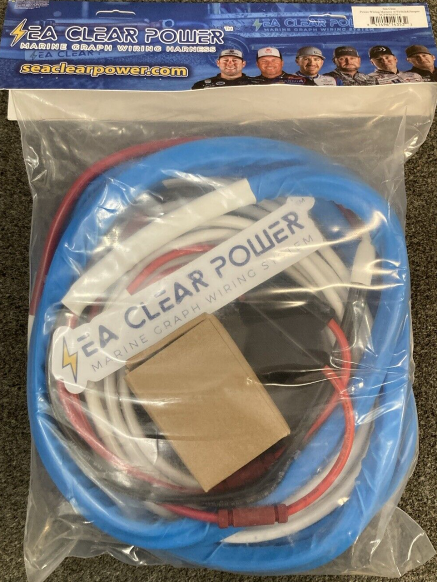 NEW GENUINE SEA CLEAR POWER SCPWSGEN-1 WIRING HARNESS W/ SWITCH & JUMPER