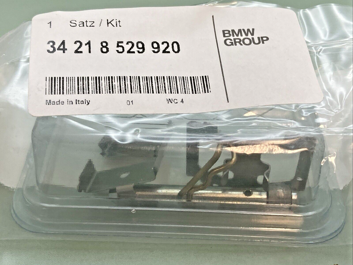 NEW GENUINE BMW 34218529920 Kit, Attachment Parts, Brake Lining 1997-2018 BMW-Mo