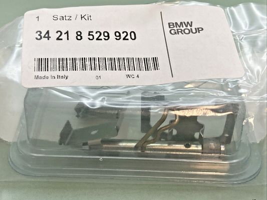 NEW GENUINE BMW 34218529920 Kit, Attachment Parts, Brake Lining 1997-2018 BMW-Mo