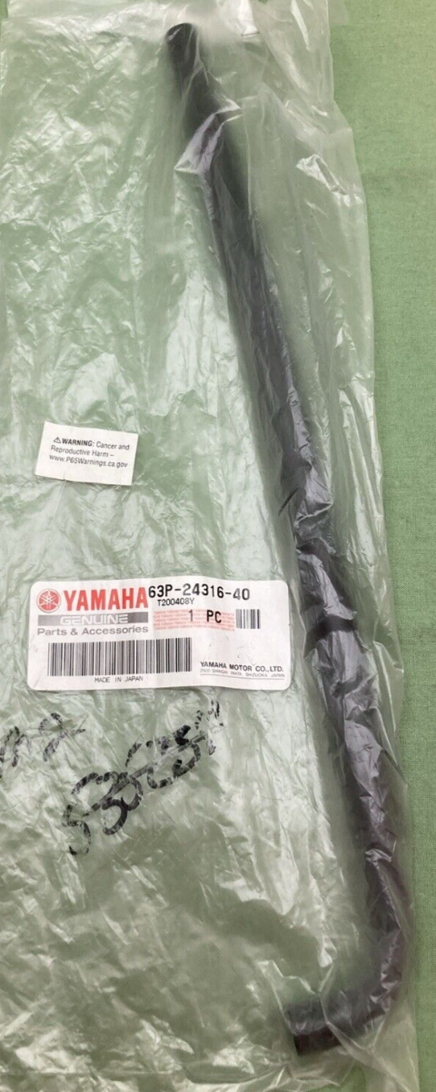 NEW GENUINE YAMAHA 63P-24316-40 PIPE 6