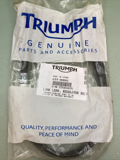 NEW GENUINE TRIUMPH T2501035 Link Lead, Regulator Rectifier Sprint GT