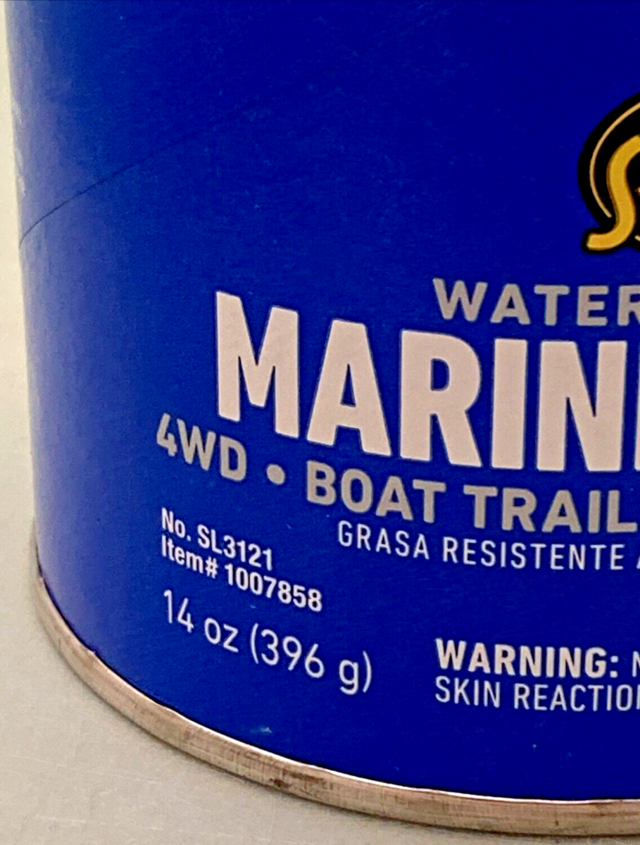 NEW STA-LUBE SL3121 WATER-RESISTANT MARINE GREASE 1007858