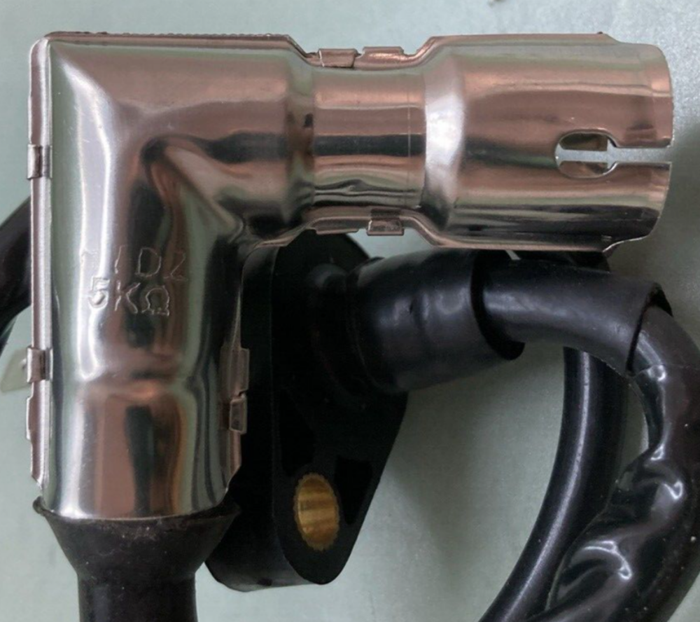 NEW GENUINE VMC ZN1 2102-IC289-41 IGNITION COIL 90° Metal Spark Plug Cap ATV