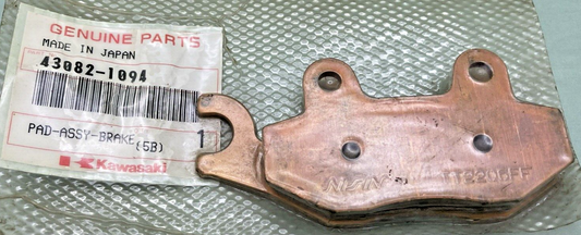NEW GENUINE KAWASAKI 43082-1094 PAD ASSEMBLY, BRAKE, FRONT, RIGHT