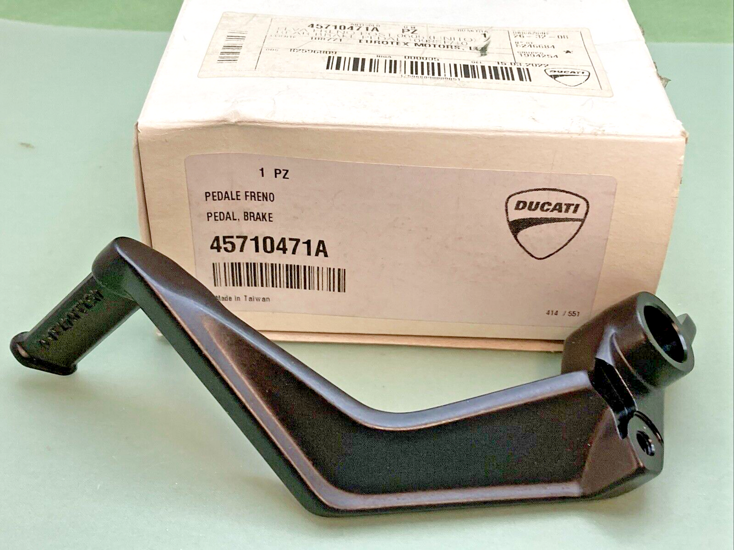 NEW GENUINE DUCATI 45710471A PEDAL, BRAKE