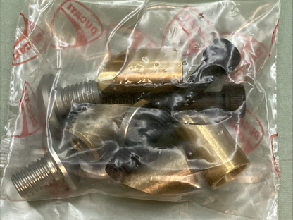 NEW GENUINE DUCATI 96881201AA Bar End Mirror Adapter Kit Diavel V4