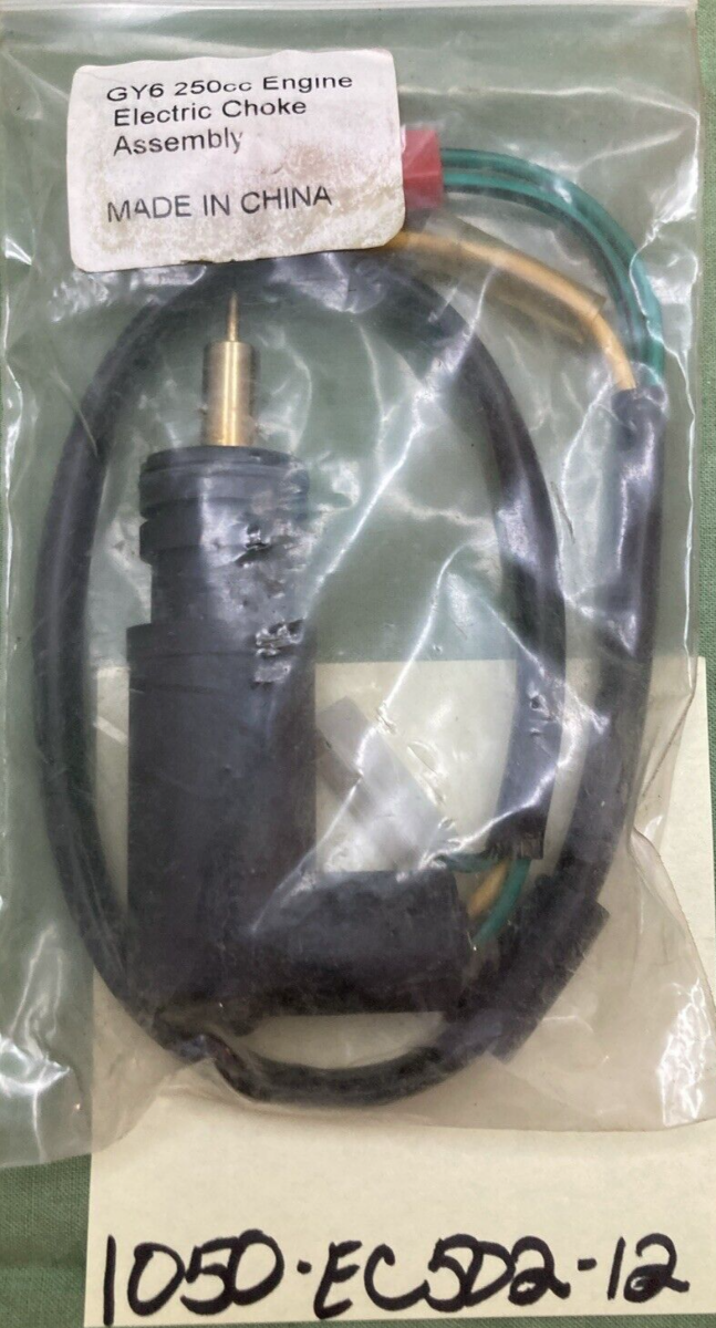 NEW REPLACES VMC 1050-EC502-12 GY6 Carburetor Electric Choke Assembly 250cc