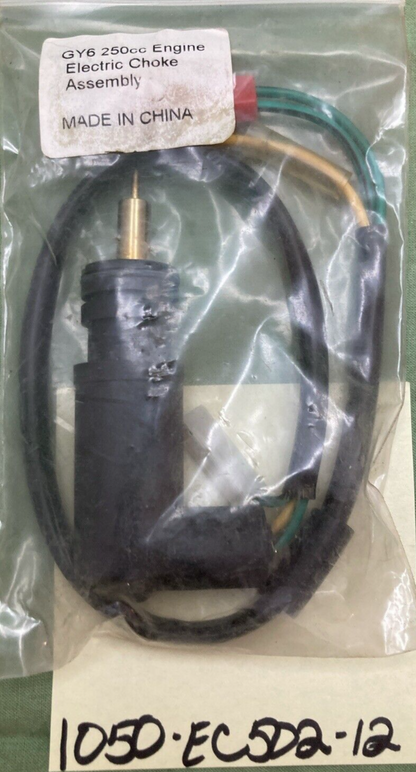 NEW REPLACES VMC 1050-EC502-12 GY6 Carburetor Electric Choke Assembly 250cc