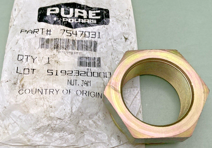 NEW GENUINE POLARIS 7547031 REAR HOUSING NUT, JAM