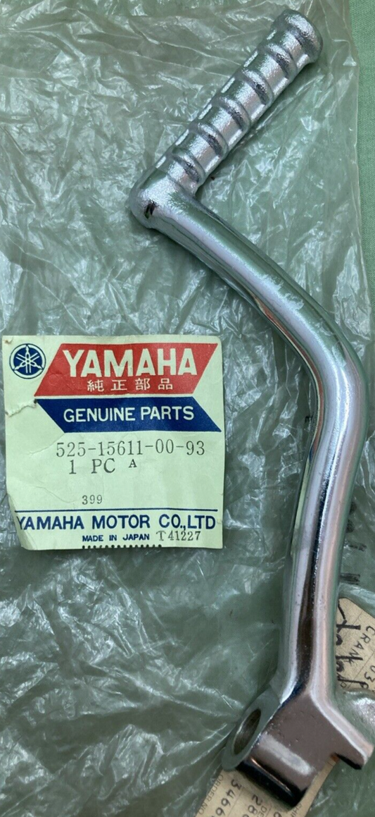 NEW GENUINE YAMAHA 525-15611-00-93 KICK START FOOT CONTROL PEDEL KICKSTARTER