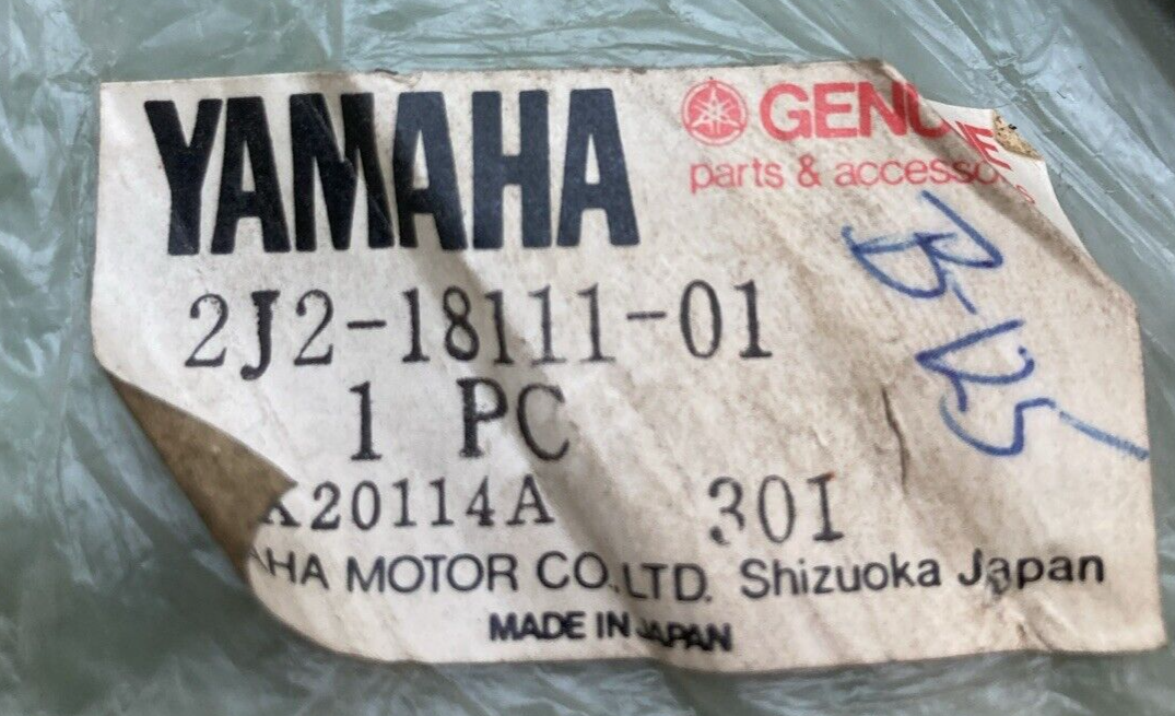 NEW GENUINE YAMAHA 2J2-18111-01 SHIFT PEDEL CHROME PLATED