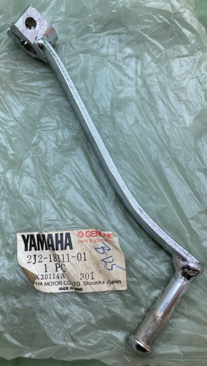 NEW GENUINE YAMAHA 2J2-18111-01 SHIFT PEDEL CHROME PLATED