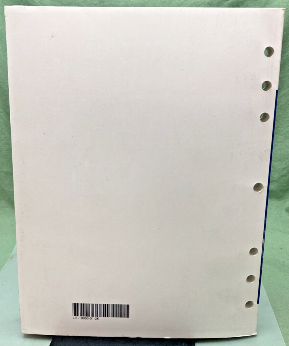 GENUINE YAMAHA LIT-18865-01-2K MARINE TECHNICAL GUIDE 2000