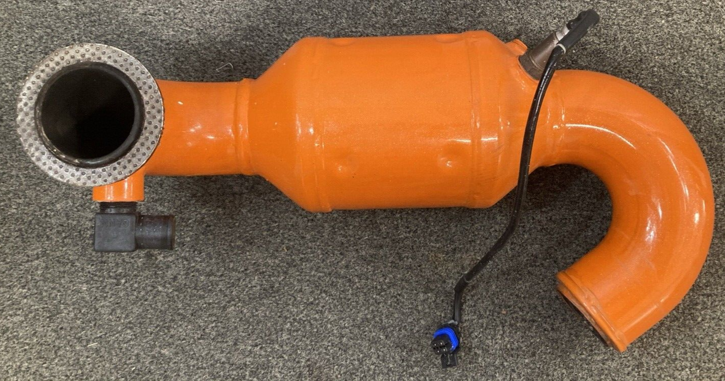 NEW REPLACES INDMAR ENGINE CATALYTIC CONVERTER ELBOW 588933-B STARBOARD ORANGE